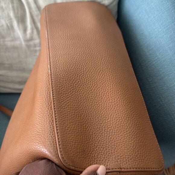 Tory Burch Camel Leather Tote Bag - Picture 9 of 9